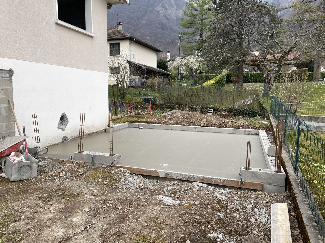 Comment Faire Les Fondations D'une Extension D D'une Maison
